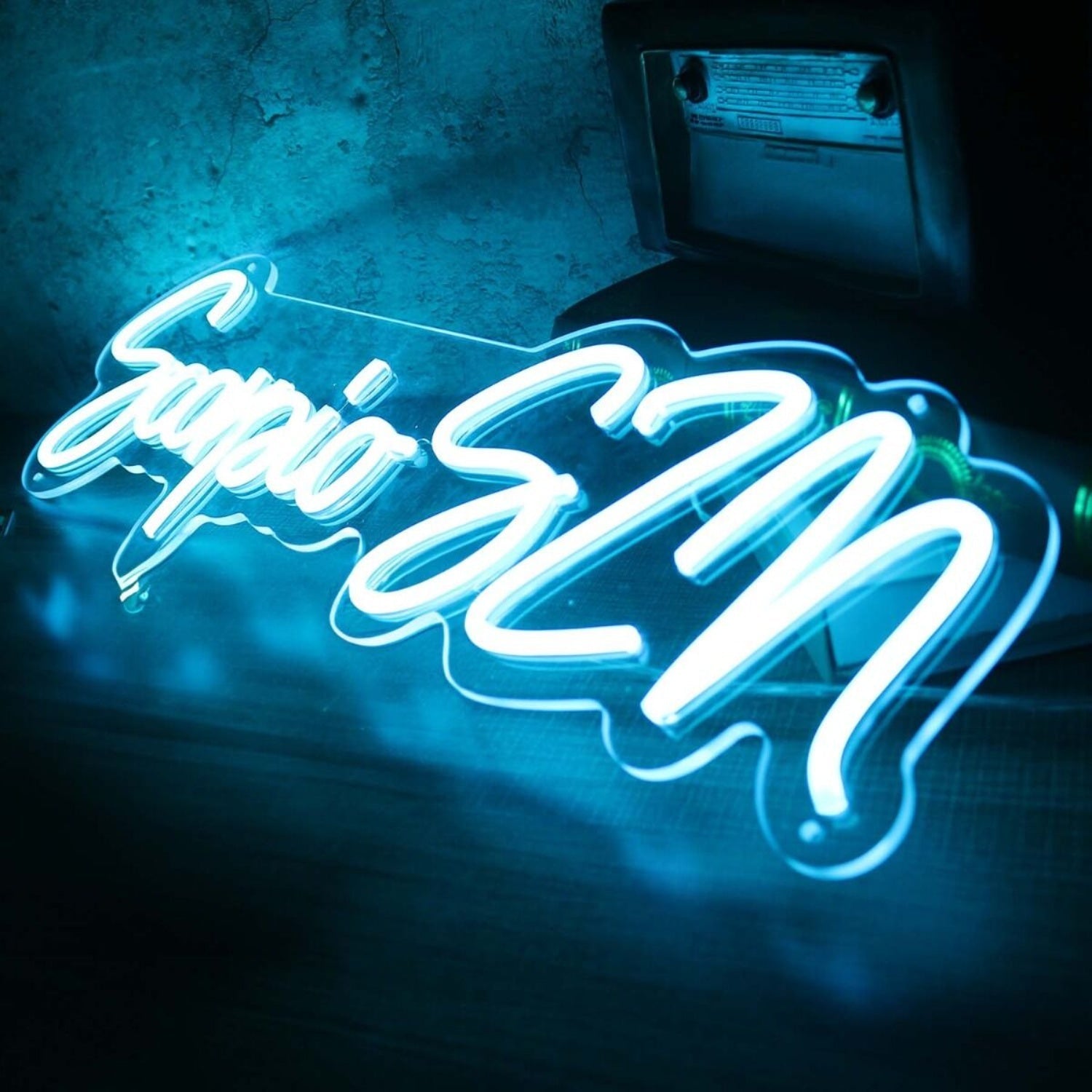 Scorpio Szn Blue Led Neon Sign - Shineneon