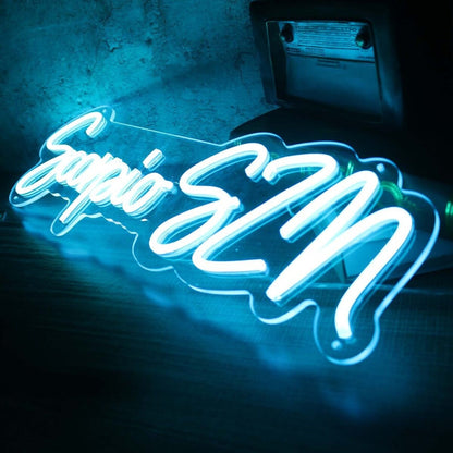 Scorpio Szn Blue Led Neon Sign Wall Art - Shineneon