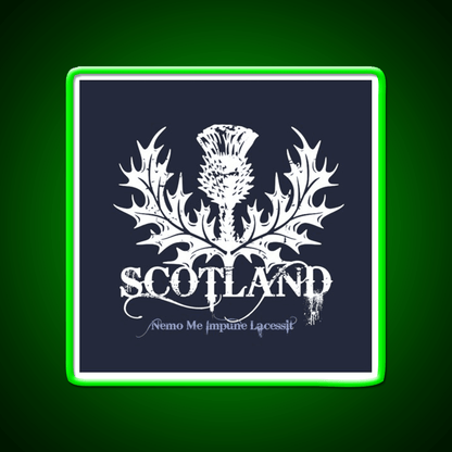 Scotland Whiskey Drink Bar Led Neon Sign Rgb Color - Shineneon