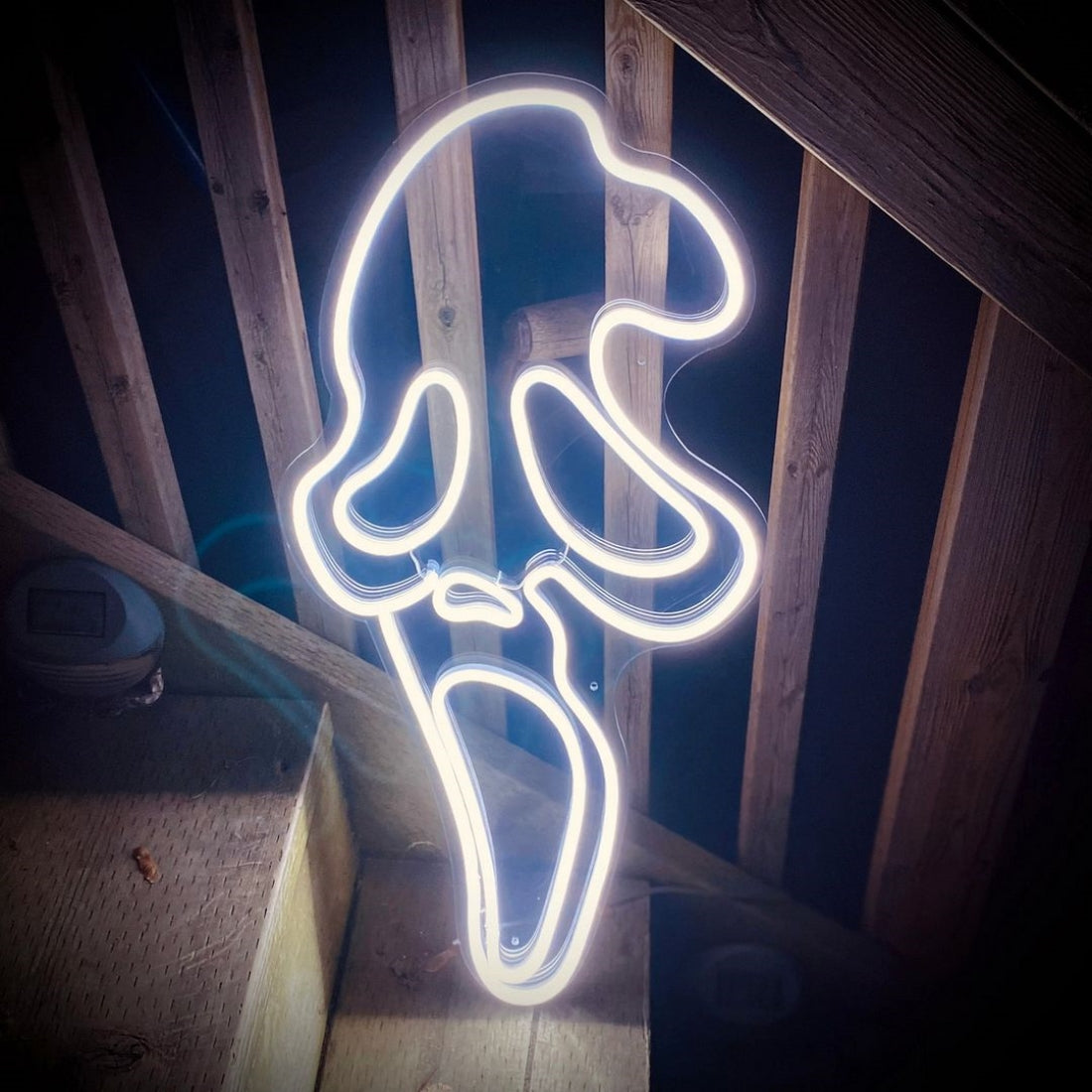 Scream Ghost Halloween Led Sign Business Neon Sign