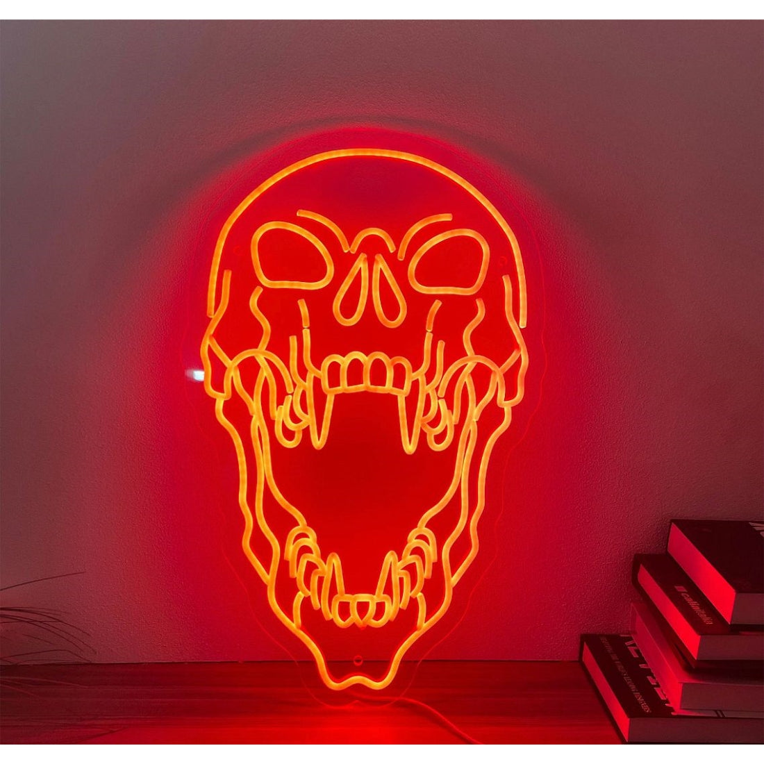 Scream Skull Led Sign Business Neon Sign