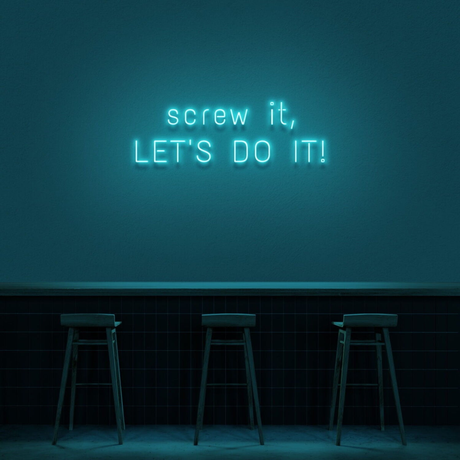 Screw It Lets Do It V1 Led Neon Sign | Shineneon