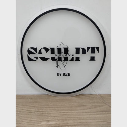 Sculpt Deluxe Acrylic Business Logo Sign - Shineneon