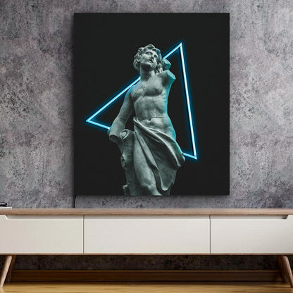 Sculpture Neon Sign Triangle Pop Art Led Uv Neon Sign Artwork | Shineneon