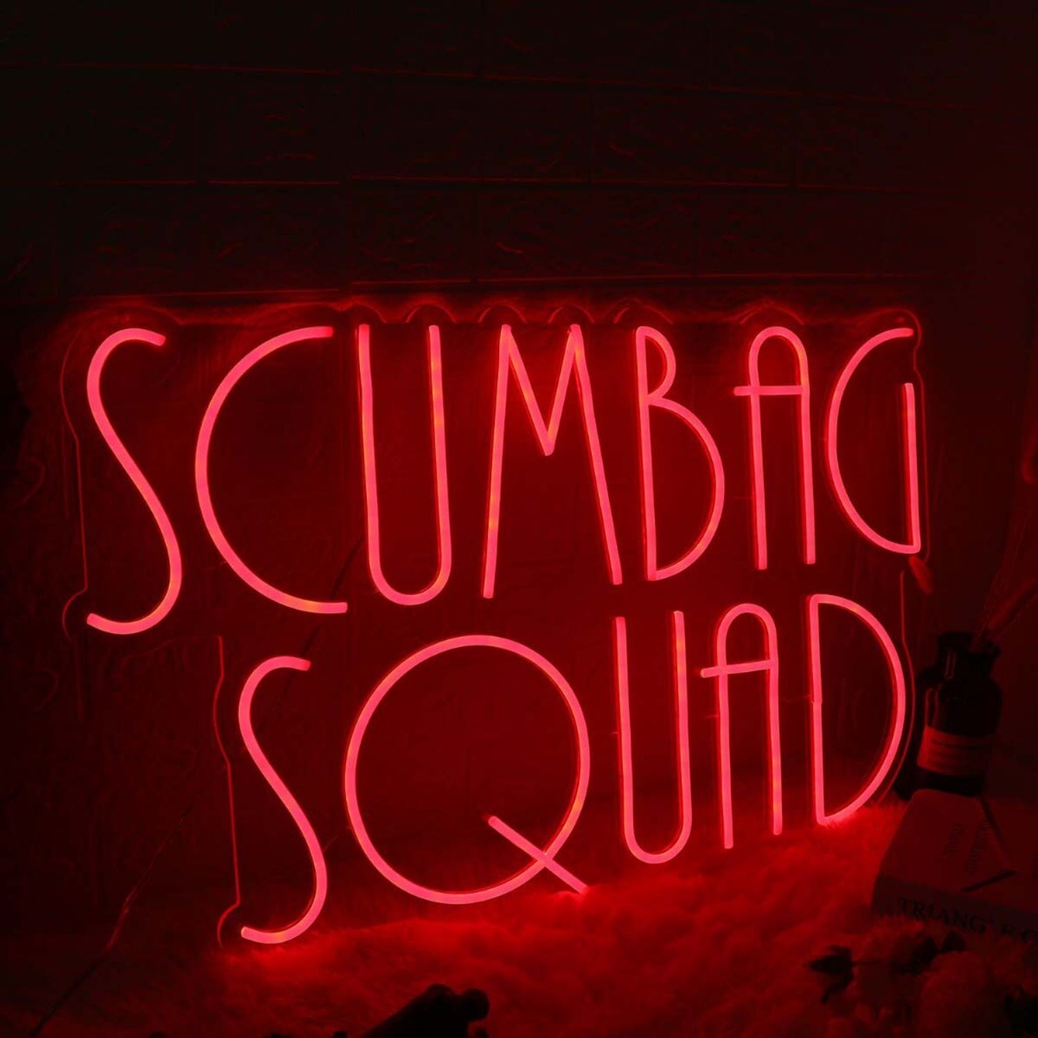 Scumbag Squad Red Led Neon Sign | Shineneon