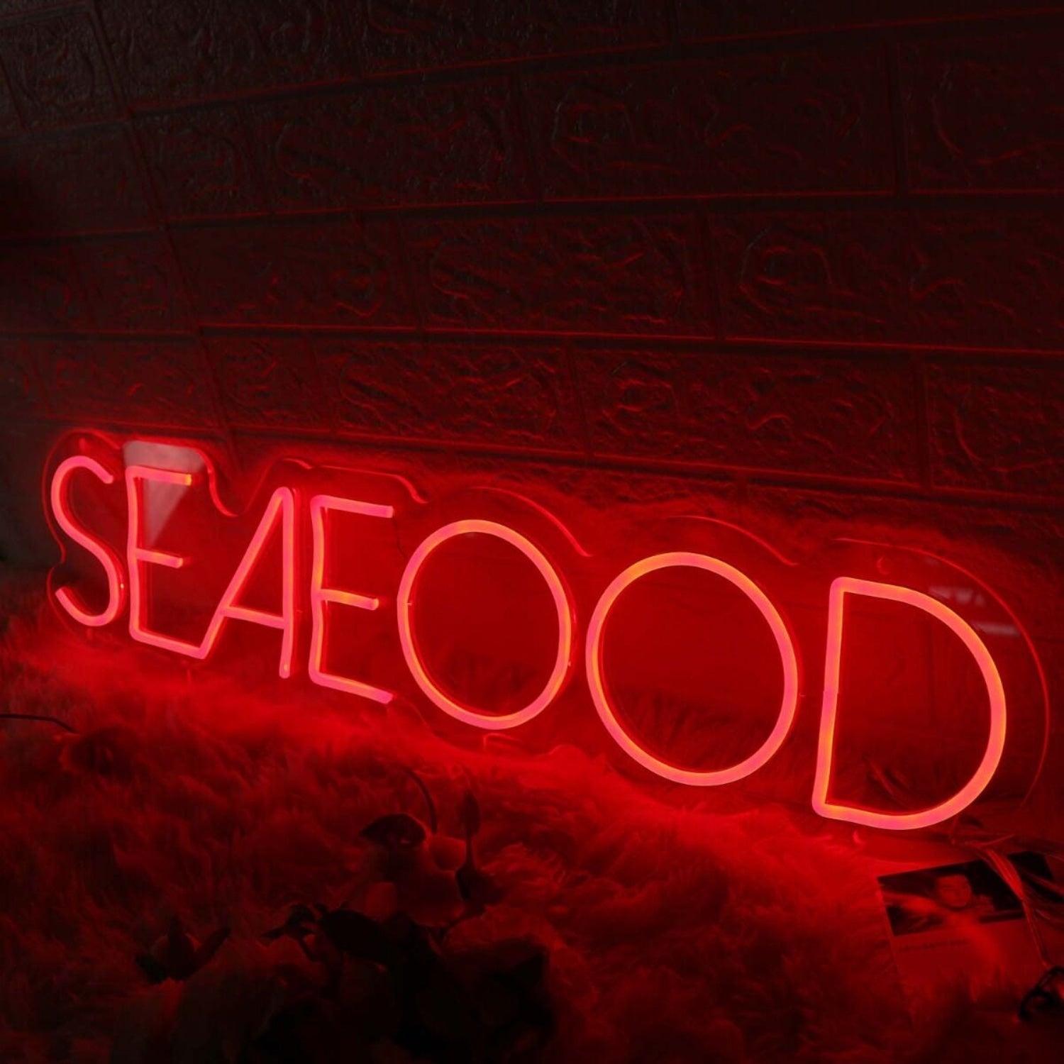 Sea Food Red Led Neon Sign - Shineneon