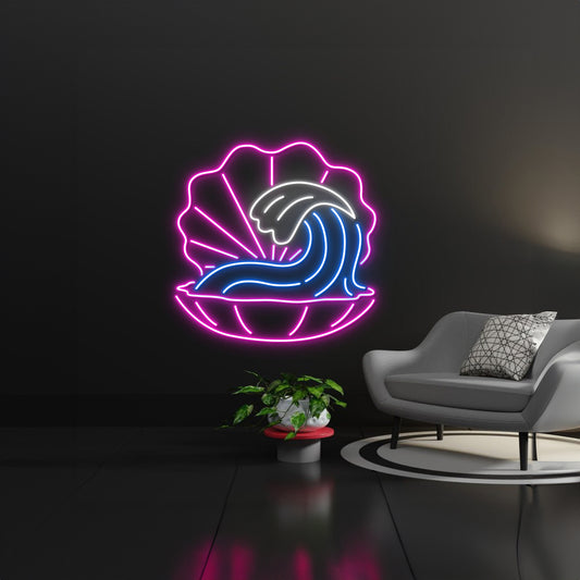 Seashell Led Sign