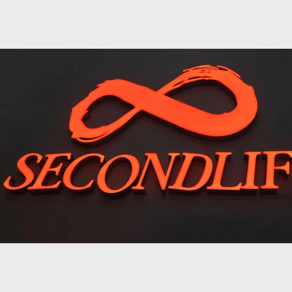 Secondlife 3D Frontlit Channel Letters Led Light Sign - Shineneon
