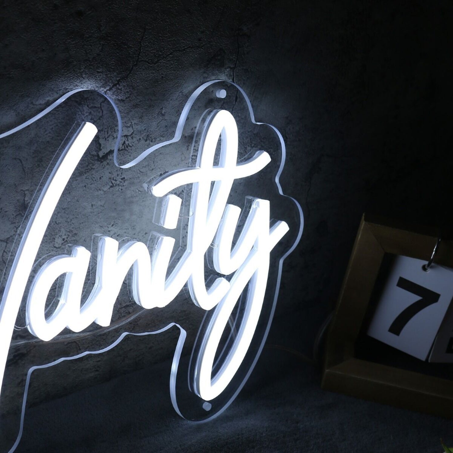 Secret Vanity White Led Neon Sign - Shineneon