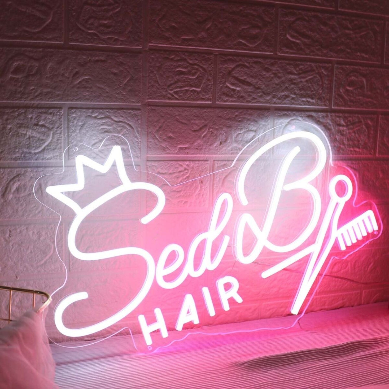 Sed B Hair Custom Led Neon Sign | Shineneon