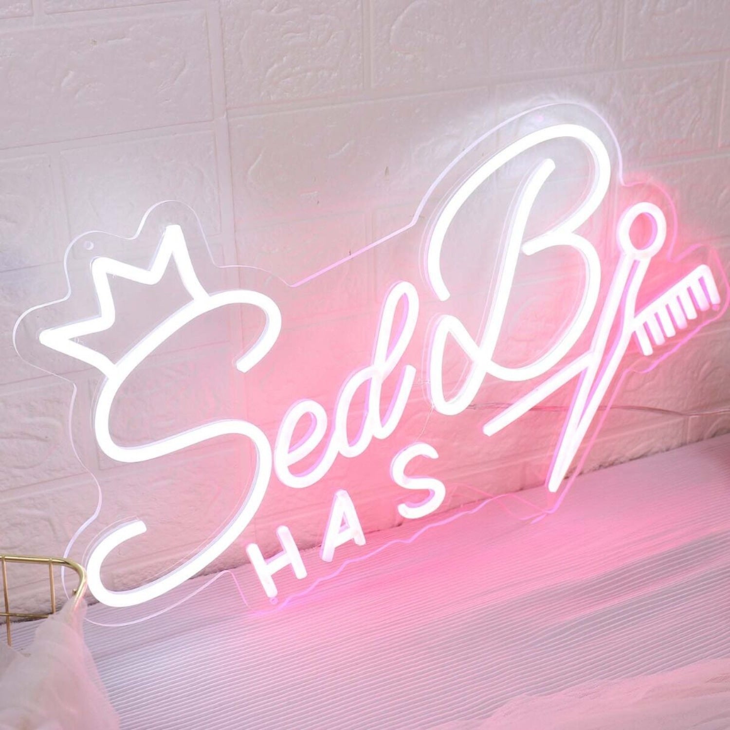 Sed B Hair Custom Led Neon Sign | Shineneon