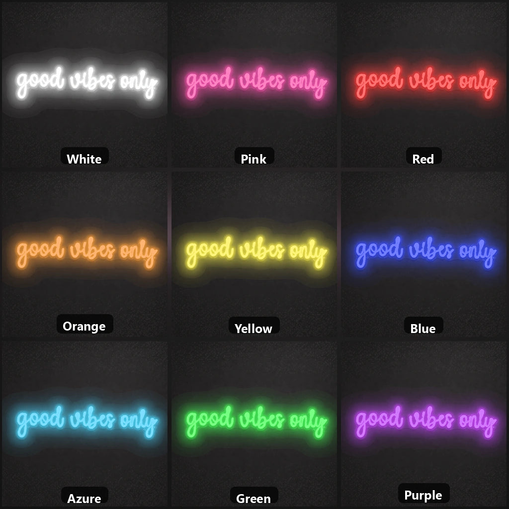 See Bay Say Art LED Neon Sign Garage Man Cave Neon Sign color grid