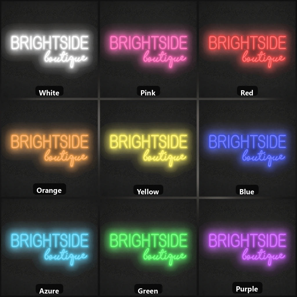 See Boa Call LED Neon Sign Garage Man Cave Neon Sign color grid