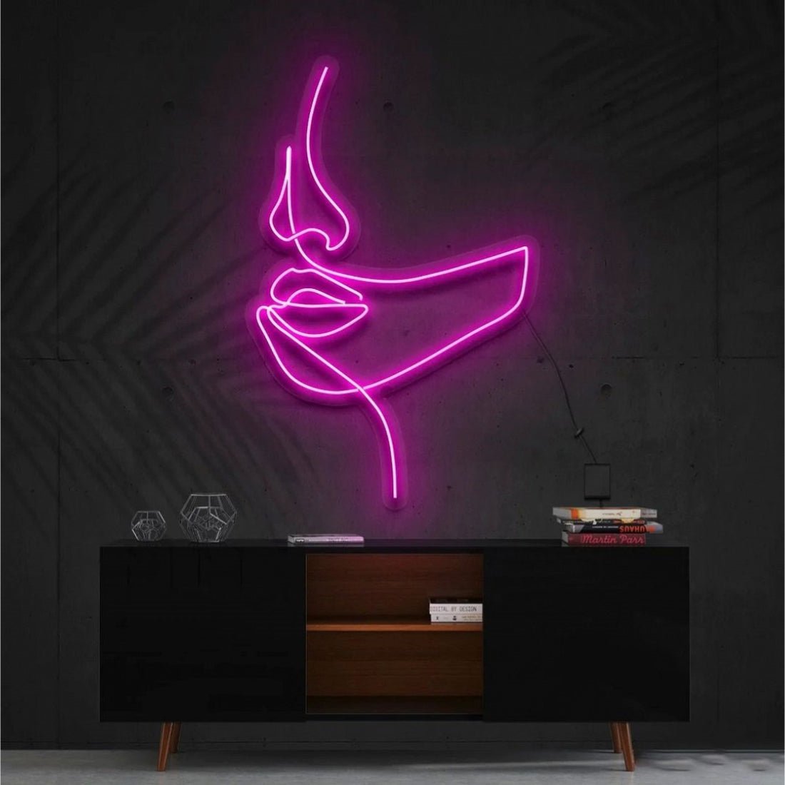 See No Evil Face Art Led Sign Business Neon Sign - Shineneon