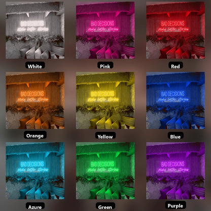 See Wall Decor LED Neon Sign - 05 Color Grid