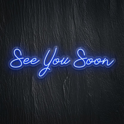 See You Soon LED Neon Sign Wall Neon Sign - 02 High-Converting Product Image