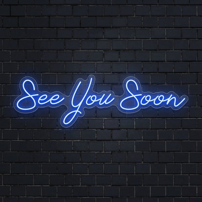 See You Soon LED Neon Sign Wall Neon Sign - Shineneon