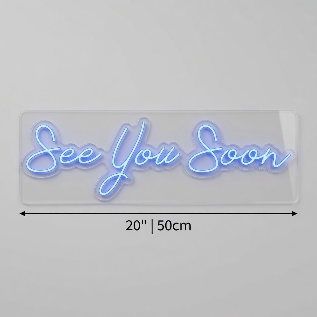 See You Soon LED Neon Sign Wall Neon Sign - Shineneon
