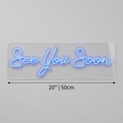 See You Soon LED Neon Sign Wall Neon Sign - Shineneon