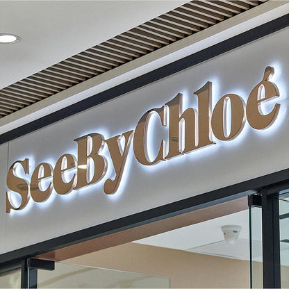 Seebychloe 3D Backlit Channel Letters Led Light Sign - Shineneon