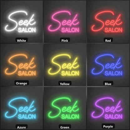 Seek Salon LED Neon Sign - Shineneon
