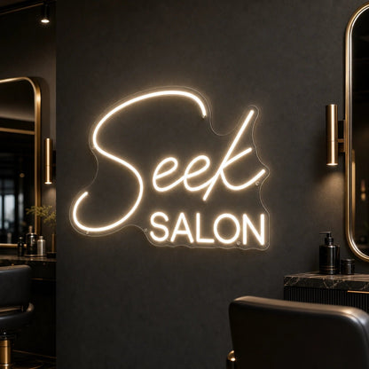 Seek Salon LED Neon Sign - Shineneon