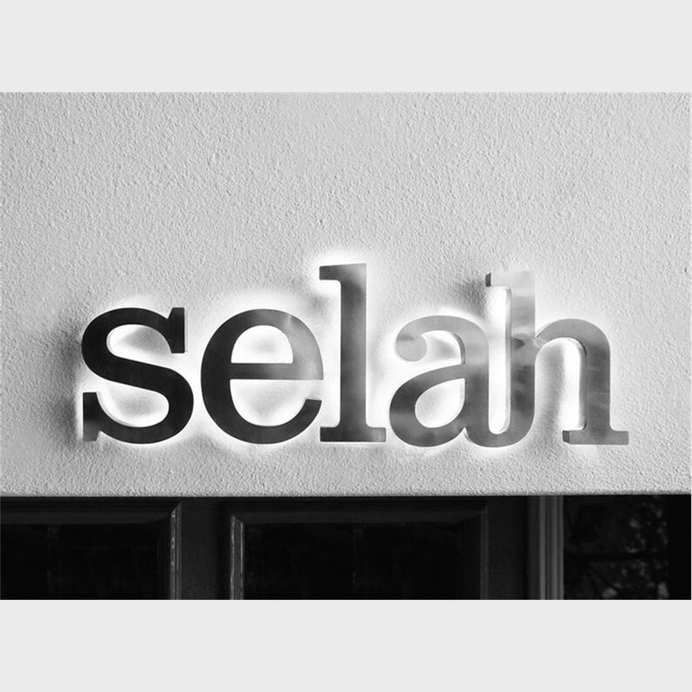 Selah 3D Backlit Channel Letters Led Light Sign - Shineneon
