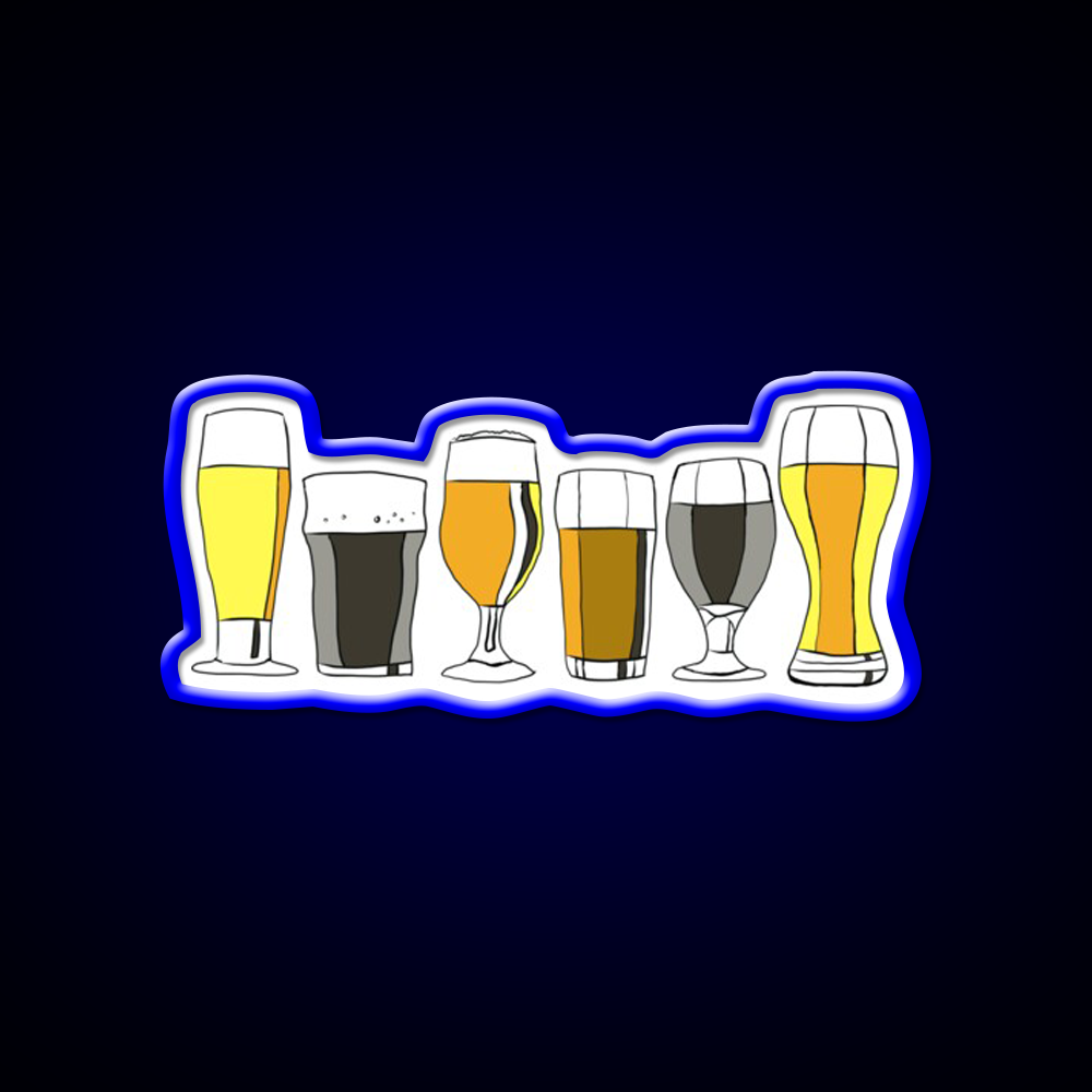 Selection Of Beers Beer Bar Decor Led Neon Sign Rgb Color - LED neon sign view 5