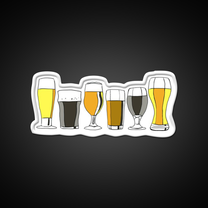 Selection Of Beers Beer Bar Decor Led Neon Sign Rgb Color - LED neon sign view 11