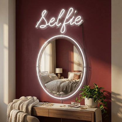 Selfie Wall Art LED Neon Sign - Shineneon