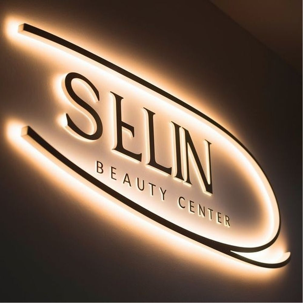 Selin Beauty Salon 3D Backlit Channel Letters Led Light Sign - Shineneon