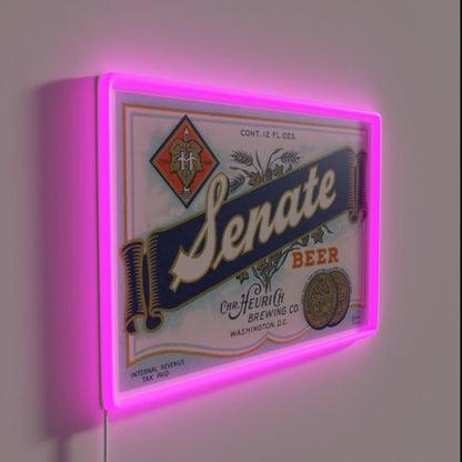 Senate Beer Rgb Led Neon Sign - Shineneon