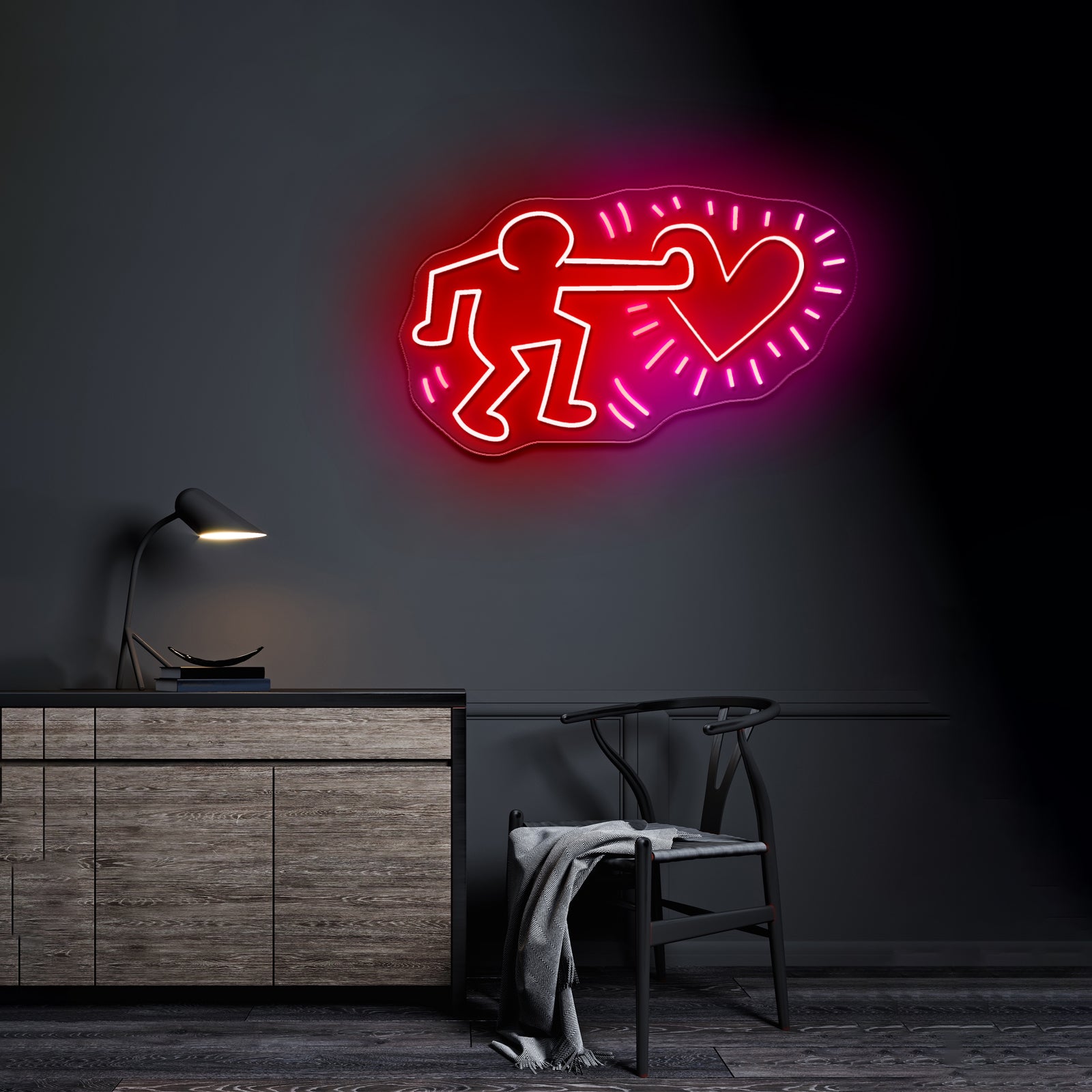 Send Love Wall Art Love Neon Sign | Shineneon