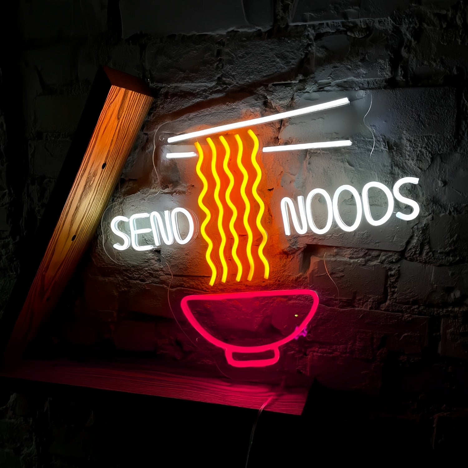 Send Noods Illuminate Your Space With Neon Humor | Shineneon