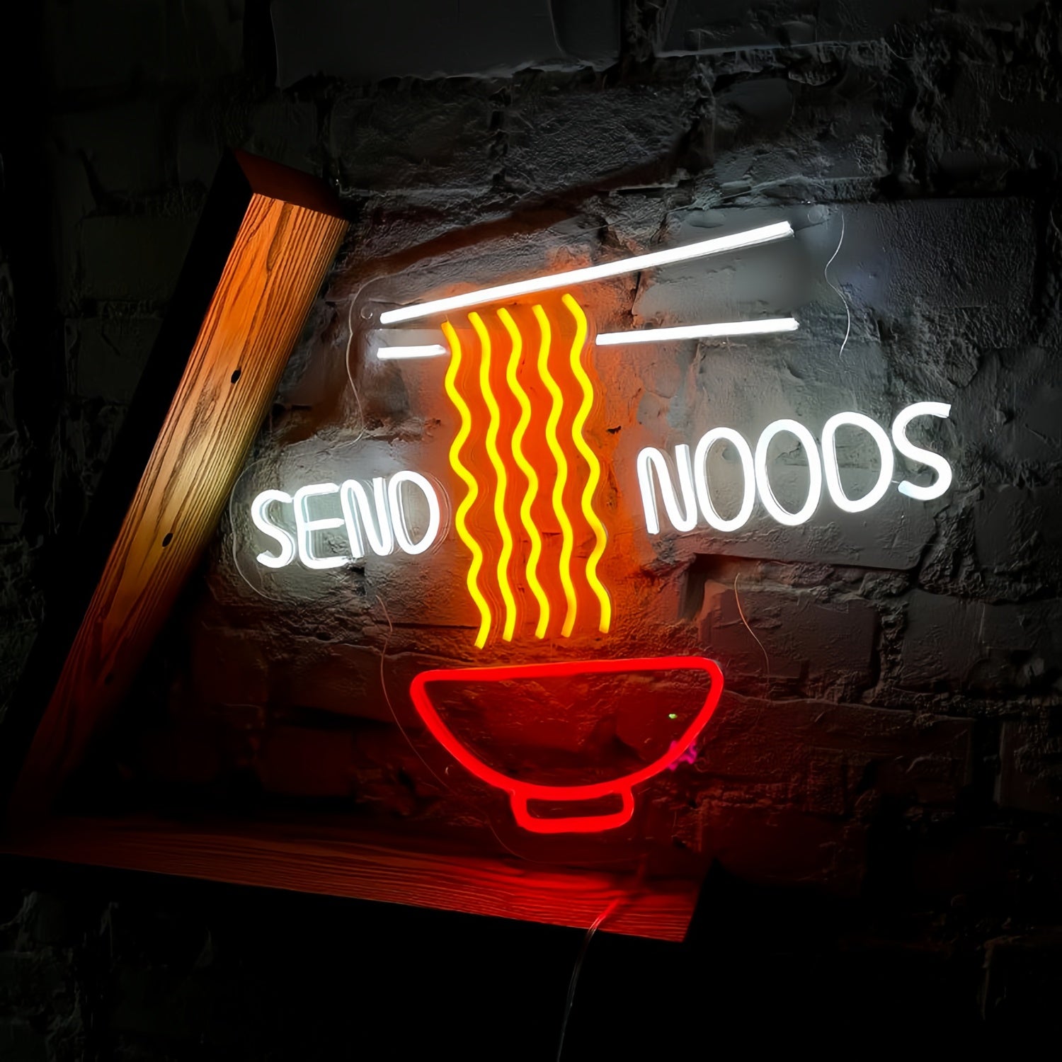 Send Noods Illuminate Your Space With Neon Humor | Shineneon