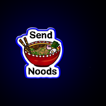 Send Noods Led Neon Sign Chinese Food Restaurant Neon Sign Rgb Color