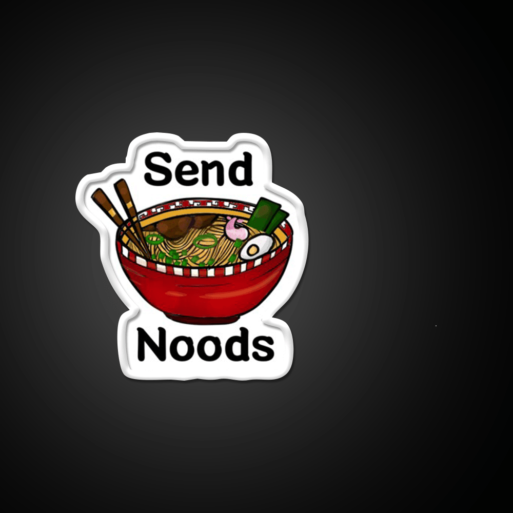 Send Noods Led Neon Sign Chinese Food Restaurant Neon Sign Rgb Color - Shineneon
