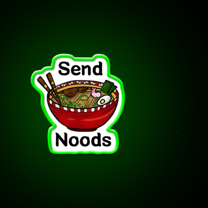 Send Noods Led Neon Sign Chinese Food Restaurant Neon Sign Rgb Color - Shineneon