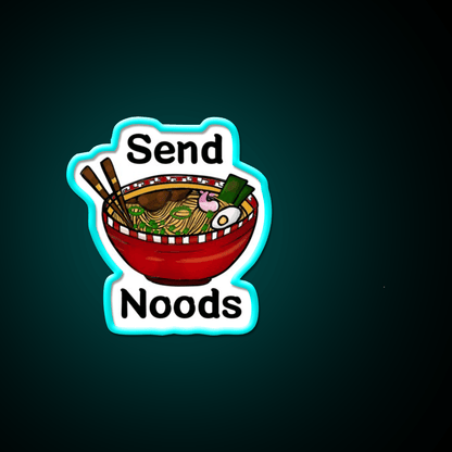 Send Noods Led Neon Sign Chinese Food Restaurant Neon Sign Rgb Color - Shineneon