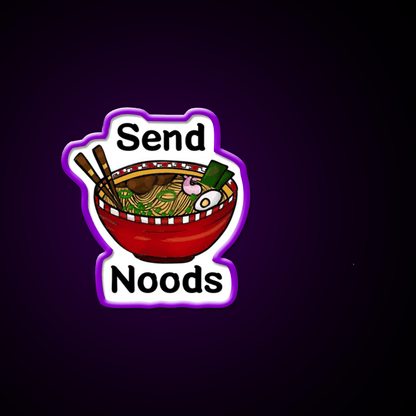Send Noods Led Neon Sign Chinese Food Restaurant Neon Sign Rgb Color - Shineneon