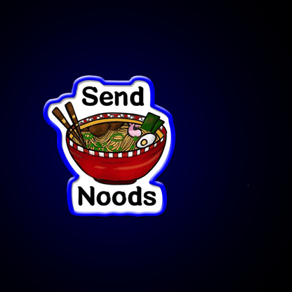 Send Noods Led Neon Sign Chinese Food Restaurant Neon Sign Rgb Color - Shineneon
