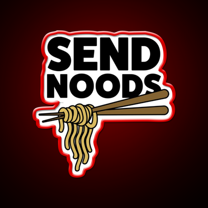 Send Noods Led Neon Sign Chinese Food Wall Decor Rgb Color - LED neon sign view 10