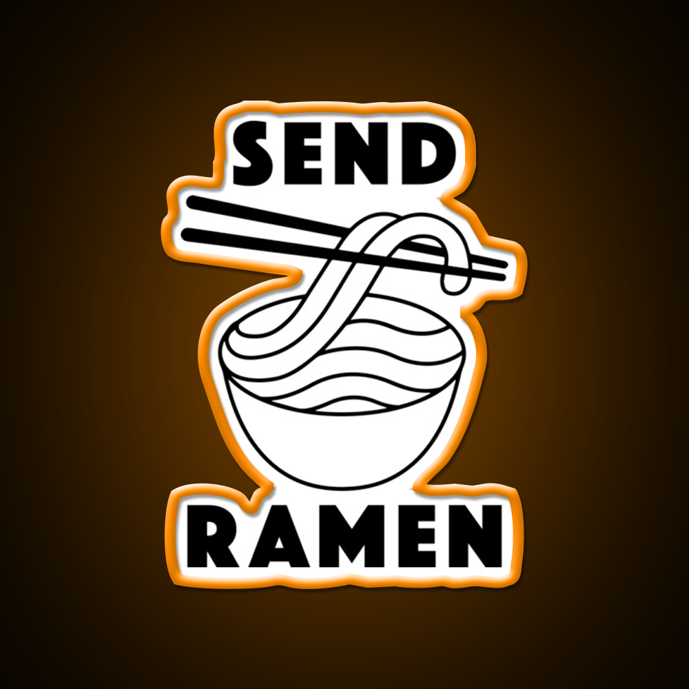 Send Ramen Led Neon Sign Chinese Food Rgb Color - LED neon sign view 6