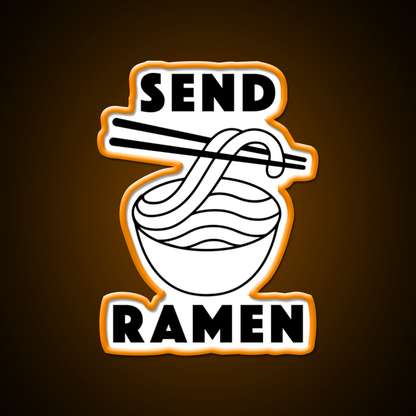 Send Ramen Led Neon Sign Chinese Food Rgb Color - LED neon sign view 6