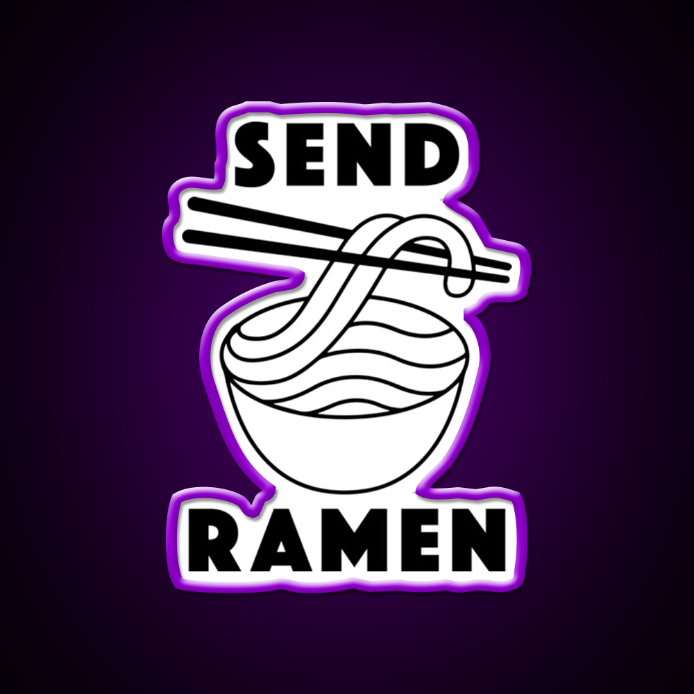 Send Ramen Led Neon Sign Chinese Food Rgb Color - LED neon sign view 9