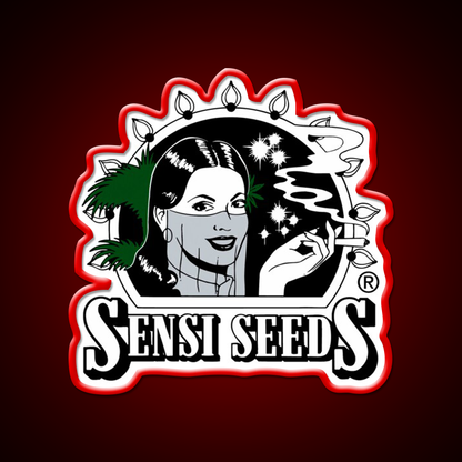 Sensi Seeds Best Seed Bank Hemp Inspired Green Leaf Led Neon Sign Rgb Color - LED neon sign view 10