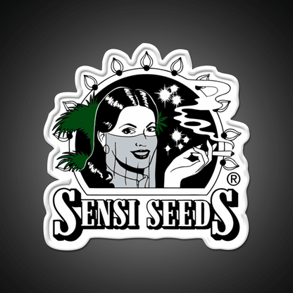 Sensi Seeds Best Seed Bank Hemp Inspired Green Leaf Led Neon Sign Rgb Color - Shineneon