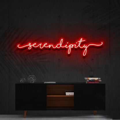 Serendipity Led Neon Sign Finspirational Spaces - Shineneon