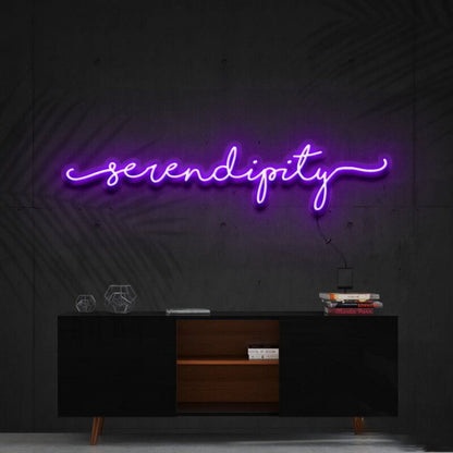 Serendipity Led Neon Sign Finspirational Spaces - Shineneon