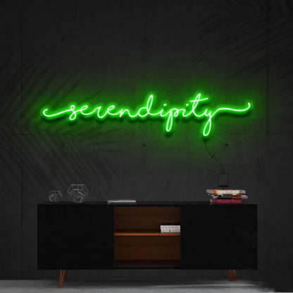 Serendipity Led Neon Sign Finspirational Spaces - Shineneon